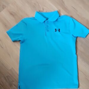 Under Armour Kids Aqua Polo Shirt